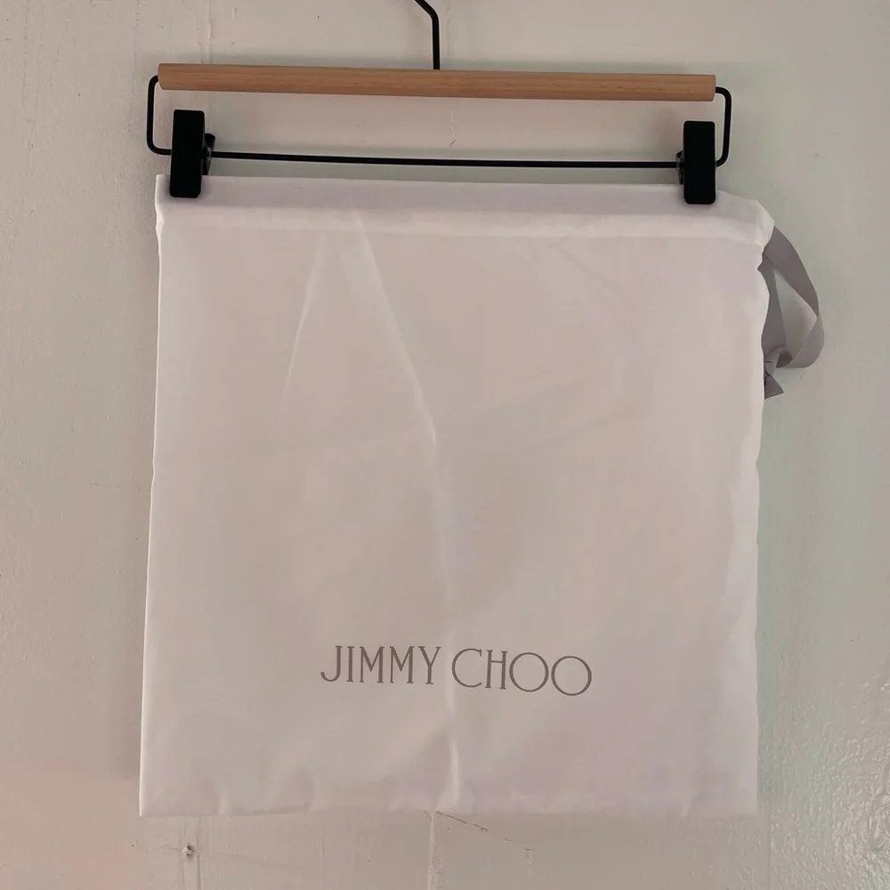 Jimmy Choo White Dust Bag Set